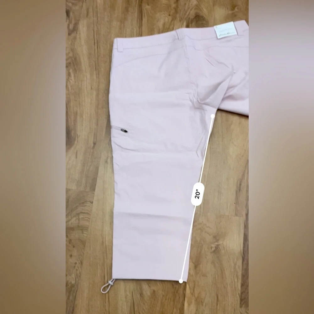 Eddie Bauer Women's Light Plum Women’s 14 Capri Pants - Picture 5 of 14